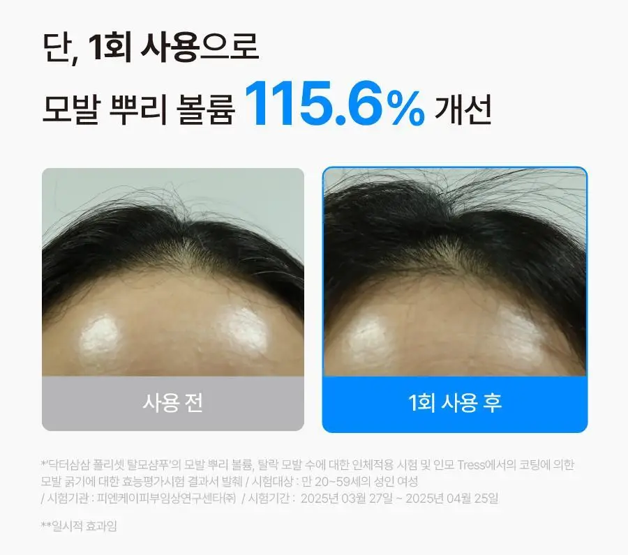 [NEW/볼륨 UP] 씨퓨리 닥터33 폴리셋 샴푸 290ml 상세페이지 11